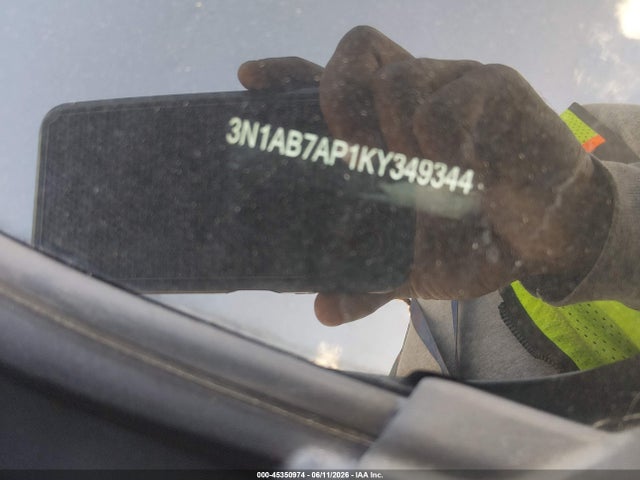Продаж на аукціоні авто 2019 Nissan Sentra Sv, vin: 3N1AB7AP1KY349344, номер лоту: 45350974