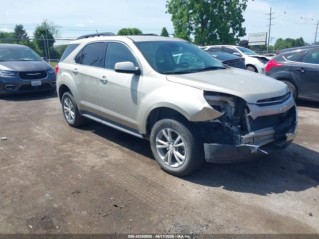 2016 Chevrolet Equinox Lt მანქანა იყიდება აუქციონზე, vin: 2GNALCEK4G1160220, აუქციონის ნომერი: 45350986