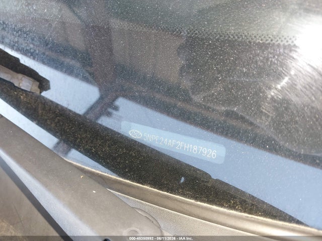5NPE24AF2FH187926 Hyundai SONATA SE