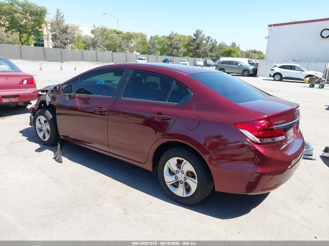 Honda Civic Lx 2015 2HGFB2F52FH548753 Image 3