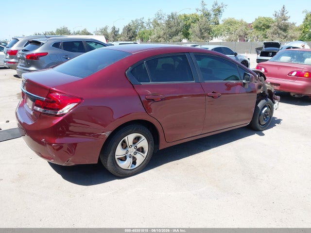 Honda Civic Lx 2015 2HGFB2F52FH548753 Image 4
