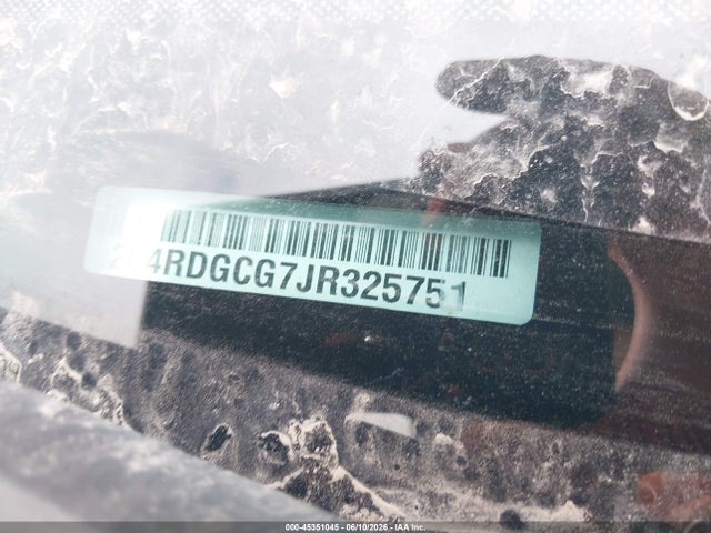 Продаж на аукціоні авто 2018 Dodge Grand Caravan Sxt, vin: 2C4RDGCG7JR325751, номер лоту: 45351045