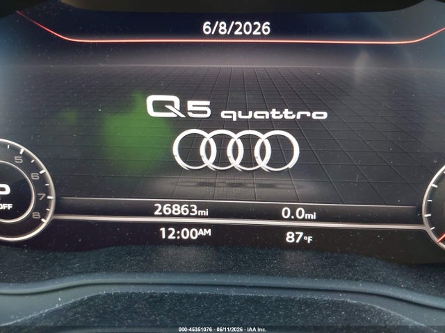 Продаж на аукціоні авто 2018 Audi Q5 2.0t Premium/2.0t Tech Premium, vin: WA1ANAFY1J2177858, номер лоту: 45351076