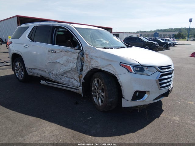 45351089 :رقم المزاد ، 1GNEVKKW4JJ127860 vin ، 2018 Chevrolet Traverse High Country مزاد بيع