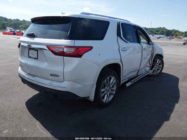45351089 :رقم المزاد ، 1GNEVKKW4JJ127860 vin ، 2018 Chevrolet Traverse High Country مزاد بيع