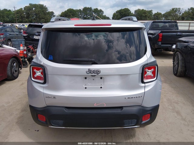2016 Jeep Renegade Limited მანქანა იყიდება აუქციონზე, vin: ZACCJADT2GPE12090, აუქციონის ნომერი: 45351095