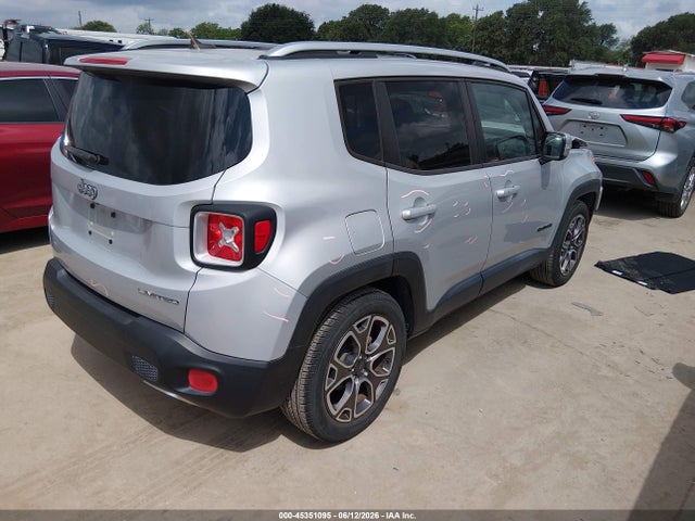 2016 Jeep Renegade Limited მანქანა იყიდება აუქციონზე, vin: ZACCJADT2GPE12090, აუქციონის ნომერი: 45351095