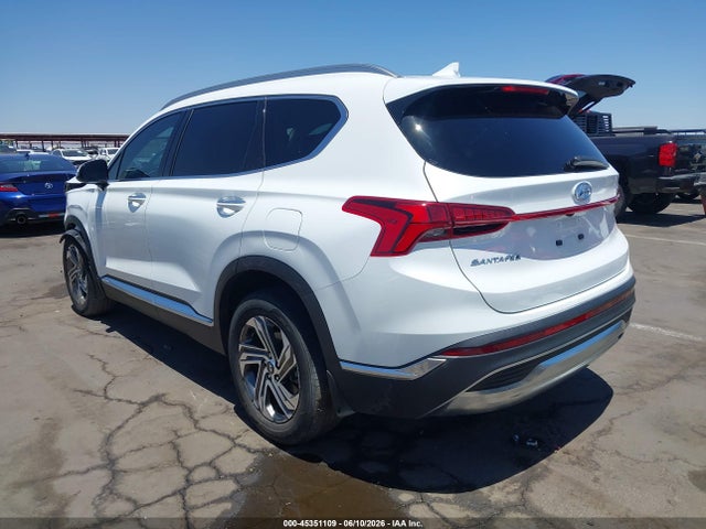 45351109 :رقم المزاد ، 5NMS34AJ7NH451819 vin ، 2022 Hyundai Santa Fe Sel مزاد بيع