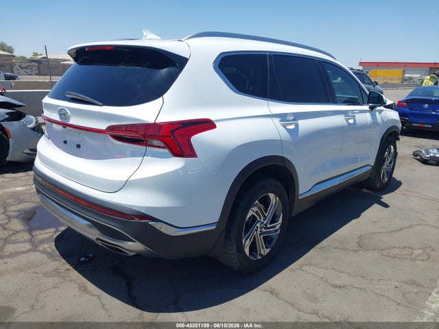 45351109 :رقم المزاد ، 5NMS34AJ7NH451819 vin ، 2022 Hyundai Santa Fe Sel مزاد بيع