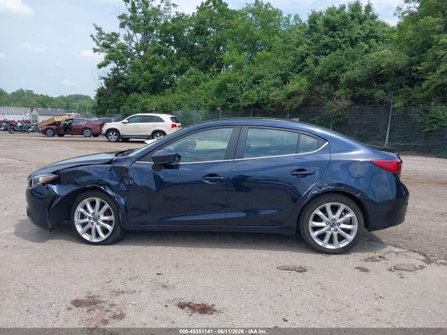 2016 Mazda Mazda3 S Touring მანქანა იყიდება აუქციონზე, vin: JM1BM1W36G1311456, აუქციონის ნომერი: 45351141