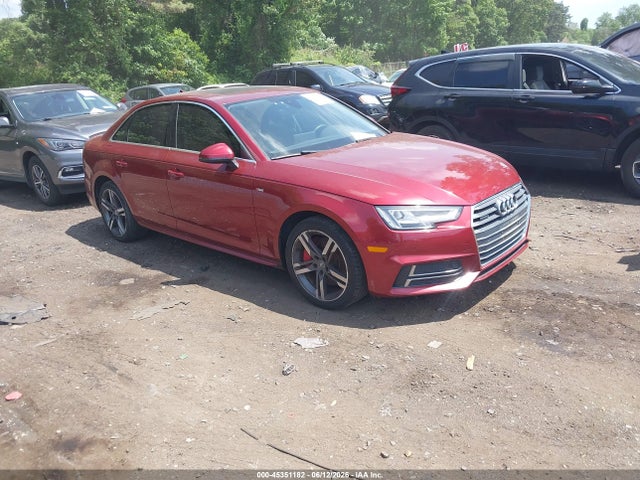 Aukcja sprzedaży 2018 Audi A4 2.0t Premium/2.0t Tech Premium, vin: WAUENAF41JA021469, numer aukcji: 45351182