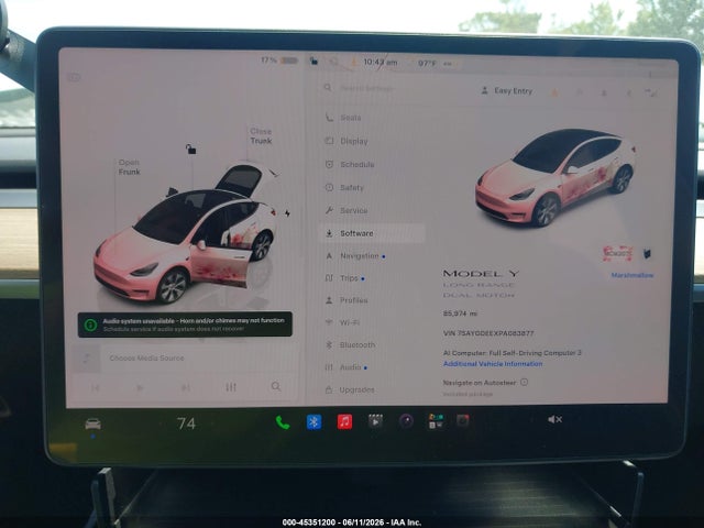 7SAYGDEEXPA083877 Tesla Model Y Awd/long Range Dual Motor All-wheel Drive