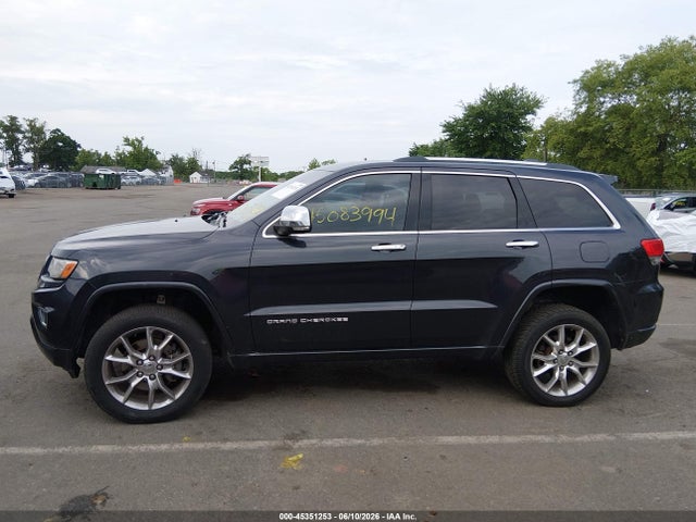 2016 Jeep Grand Cherokee Overland მანქანა იყიდება აუქციონზე, vin: 1C4RJFCM1GC300497, აუქციონის ნომერი: 45351253