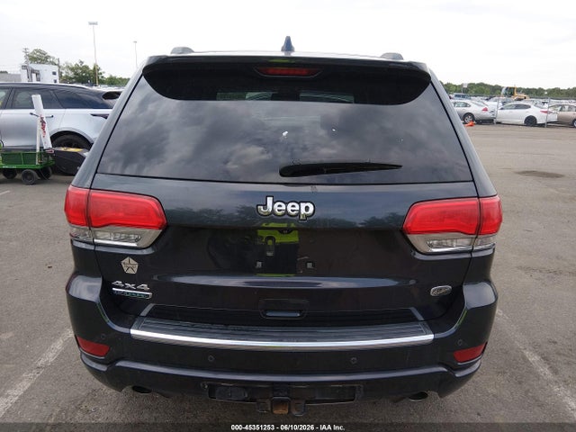 2016 Jeep Grand Cherokee Overland მანქანა იყიდება აუქციონზე, vin: 1C4RJFCM1GC300497, აუქციონის ნომერი: 45351253