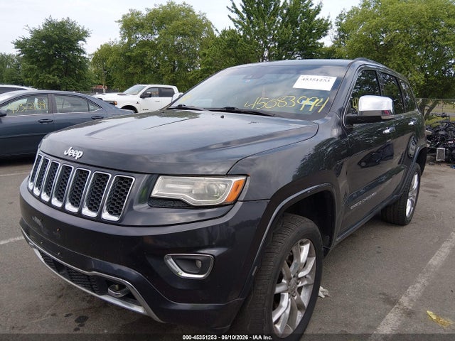 2016 Jeep Grand Cherokee Overland მანქანა იყიდება აუქციონზე, vin: 1C4RJFCM1GC300497, აუქციონის ნომერი: 45351253