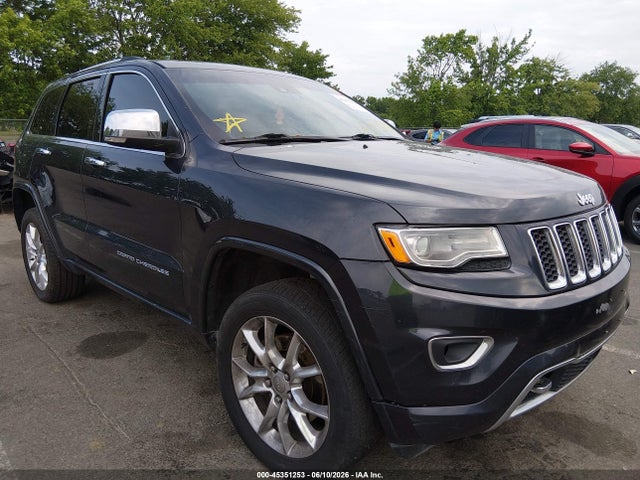 2016 Jeep Grand Cherokee Overland მანქანა იყიდება აუქციონზე, vin: 1C4RJFCM1GC300497, აუქციონის ნომერი: 45351253