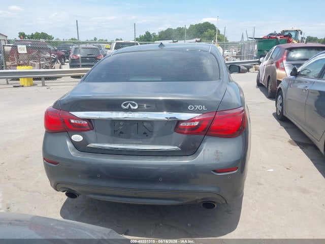 Продажа на аукционе авто 2015 Infiniti Q70l 3.7, vin: JN1BY1PP8FM600148, номер лота: 45351315