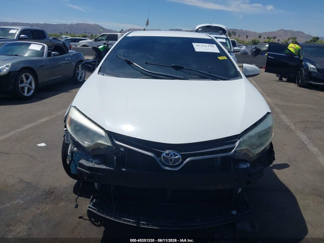 2016 Toyota Corolla Le Plus მანქანა იყიდება აუქციონზე, vin: 2T1BURHE8GC709602, აუქციონის ნომერი: 45351330