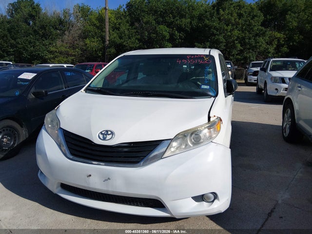 Продаж на аукціоні авто 2013 Toyota Sienna L V6 7 Passenger, vin: 5TDZK3DC0DS306500, номер лоту: 45351360