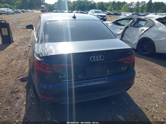 Aukcja sprzedaży 2018 Audi A4 2.0t Premium/2.0t Tech Premium, vin: WAUENAF41JA205469, numer aukcji: 45351381