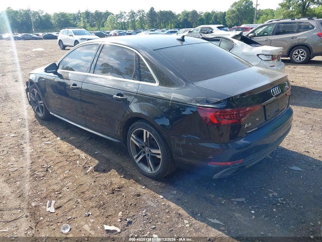 Aukcja sprzedaży 2018 Audi A4 2.0t Premium/2.0t Tech Premium, vin: WAUENAF41JA205469, numer aukcji: 45351381