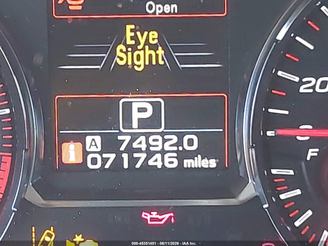 Subaru Wrx Premium 2019 JF1VA1F62K8822734 Image 16