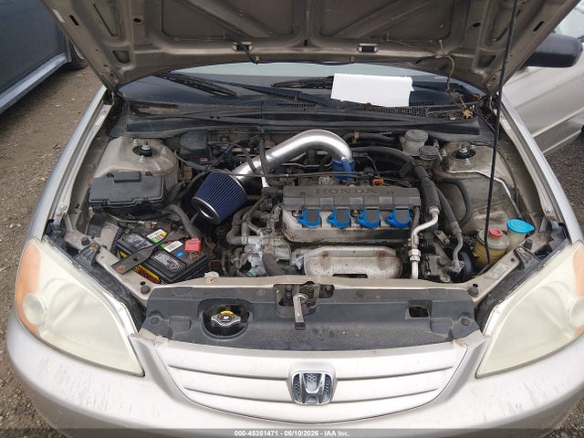 Продажа на аукционе авто 2001 Honda Civic Lx, vin: 1HGES155X1L025399, номер лота: 45351471