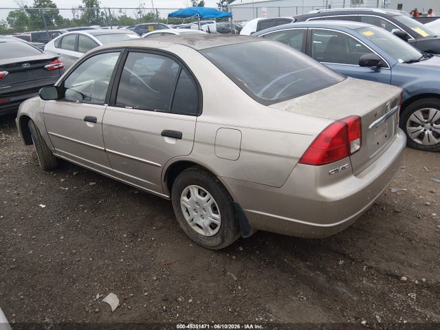 Продажа на аукционе авто 2001 Honda Civic Lx, vin: 1HGES155X1L025399, номер лота: 45351471