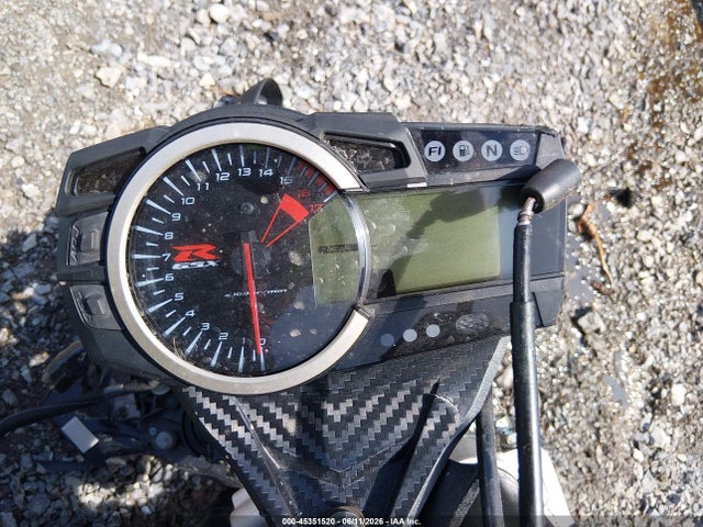 2025 Suzuki Gsx-r600 მანქანა იყიდება აუქციონზე, vin: JS1GN7FA3S7100669, აუქციონის ნომერი: 45351520