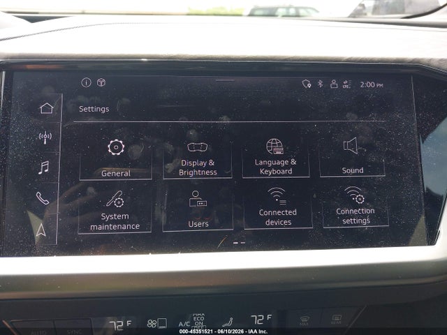 WA142BFZ8PP004189 Audi Q4 Sportback E-tron Prestige 50 Quattro