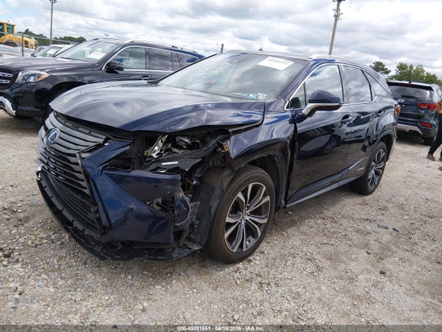 2018 Lexus Rx 450hl Premium მანქანა იყიდება აუქციონზე, vin: JTJDGKCA2J2003885, აუქციონის ნომერი: 45351551