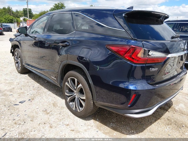 2018 Lexus Rx 450hl Premium მანქანა იყიდება აუქციონზე, vin: JTJDGKCA2J2003885, აუქციონის ნომერი: 45351551
