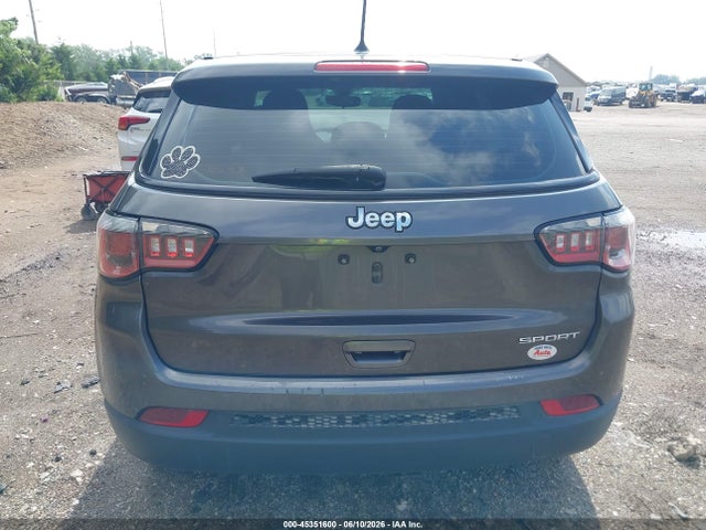 Продажа на аукционе авто 2018 Jeep Compass Sport Fwd, vin: 3C4NJCABXJT368582, номер лота: 45351600