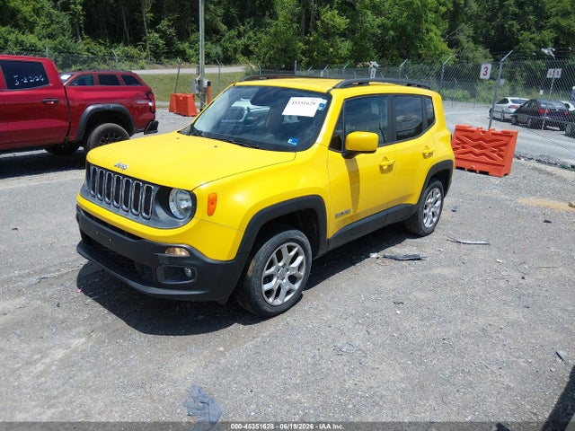 2016 Jeep Renegade Latitude მანქანა იყიდება აუქციონზე, vin: ZACCJBBT5GPD08699, აუქციონის ნომერი: 45351628