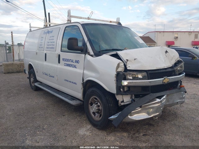 Aukcja sprzedaży 2021 Chevrolet Express Cargo Rwd 2500 Regular Wheelbase Wt, vin: 1GCWGAFP7M1299972, numer aukcji: 45351649