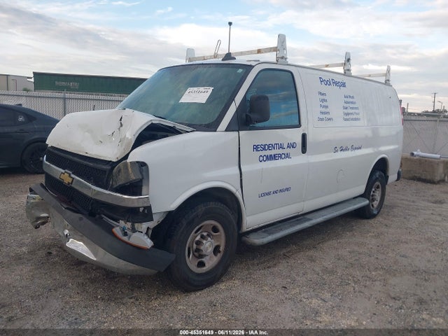 Aukcja sprzedaży 2021 Chevrolet Express Cargo Rwd 2500 Regular Wheelbase Wt, vin: 1GCWGAFP7M1299972, numer aukcji: 45351649