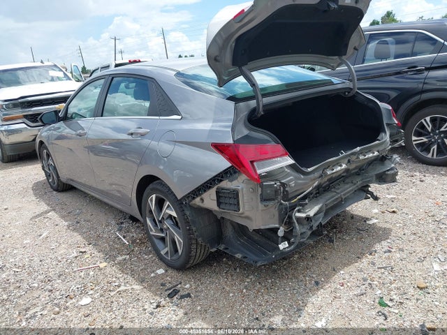 45351654 :رقم المزاد ، KMHLS4DG0SU857111 vin ، 2025 Hyundai Elantra Sel Convenience مزاد بيع