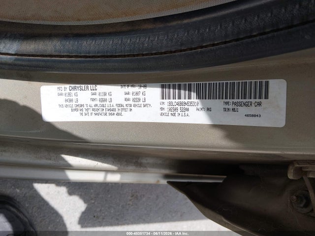 Продаж на аукціоні авто 2009 Dodge Avenger Se/sxt, vin: 1B3LC46B69N535310, номер лоту: 45351734