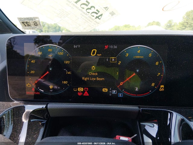 45351865 :رقم المزاد ، W1N4N4HB2NJ392909 vin ، 2022 Mercedes-benz Gla 250 4matic مزاد بيع