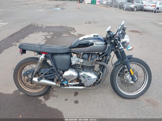 2013 Triumph Motorcycle Bonneville T100 მანქანა იყიდება აუქციონზე, vin: SMT910K18DT562034, აუქციონის ნომერი: 45351920
