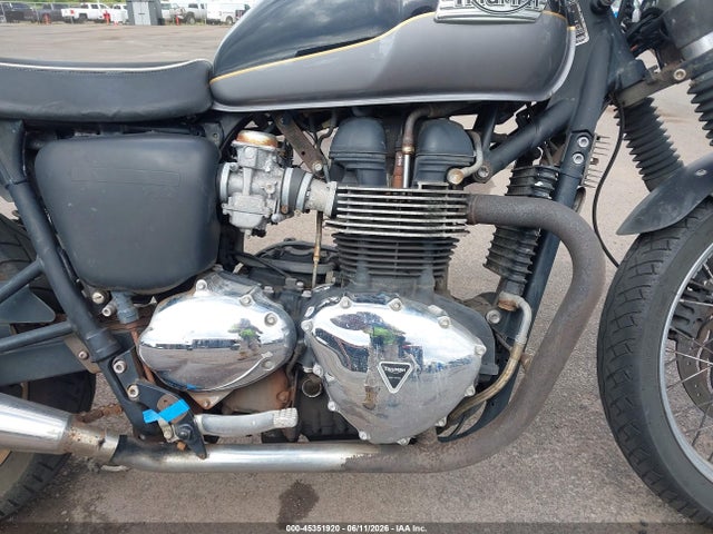 2013 Triumph Motorcycle Bonneville T100 მანქანა იყიდება აუქციონზე, vin: SMT910K18DT562034, აუქციონის ნომერი: 45351920
