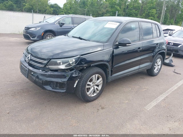 2013 Volkswagen Tiguan S მანქანა იყიდება აუქციონზე, vin: WVGBV3AXXDW626354, აუქციონის ნომერი: 45351933