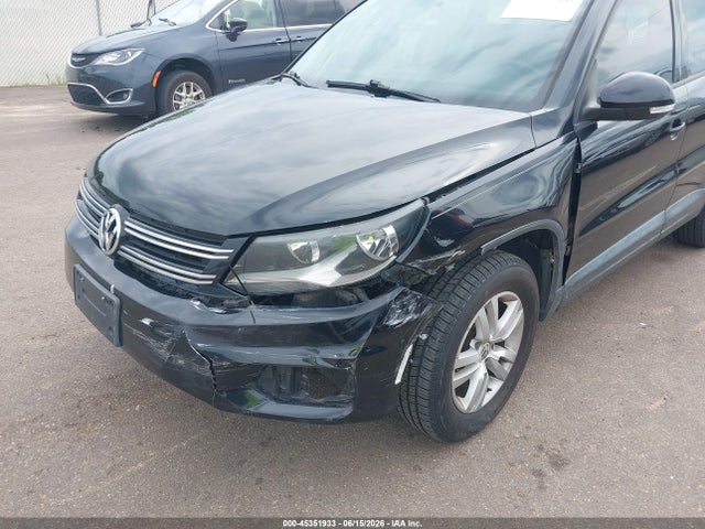 2013 Volkswagen Tiguan S მანქანა იყიდება აუქციონზე, vin: WVGBV3AXXDW626354, აუქციონის ნომერი: 45351933
