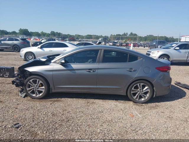 45352023 :رقم المزاد ، 5NPD84LF3JH358831 vin ، 2018 Hyundai Elantra Limited مزاد بيع