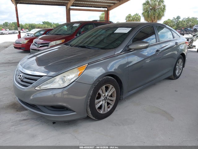 45352027 :رقم المزاد ، 5NPEB4AC0EH900200 vin ، 2014 Hyundai Sonata Gls مزاد بيع