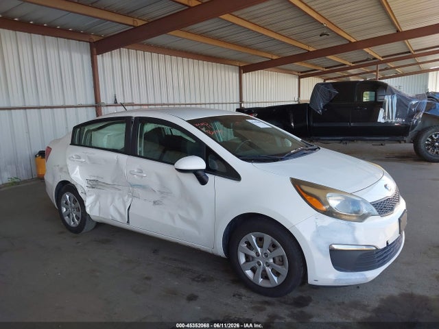 2017 Kia Rio Lx მანქანა იყიდება აუქციონზე, vin: KNADM4A35H6025665, აუქციონის ნომერი: 45352068