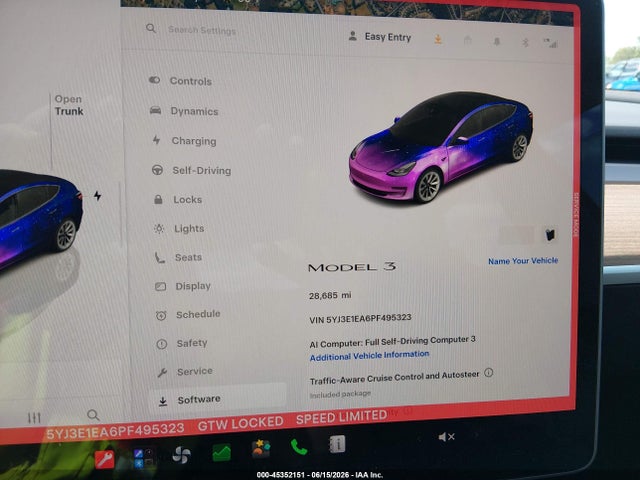 Tesla Model 3 Rear-wheel Drive 2023 5YJ3E1EA6PF495323 Image 7
