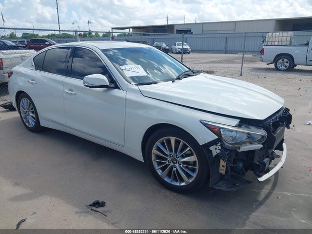 Продаж на аукціоні авто 2021 Infiniti Q50 Luxe, vin: JN1EV7BP3MM706441, номер лоту: 45352231