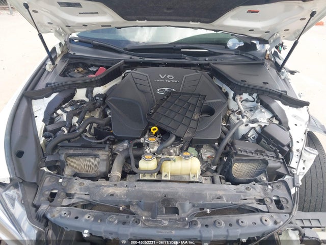 2021 Infiniti Q50 Luxe მანქანა იყიდება აუქციონზე, vin: JN1EV7BP3MM706441, აუქციონის ნომერი: 45352231