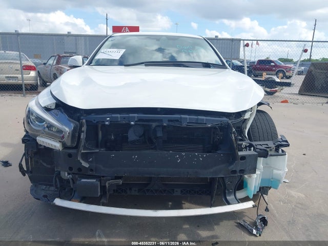 2021 Infiniti Q50 Luxe მანქანა იყიდება აუქციონზე, vin: JN1EV7BP3MM706441, აუქციონის ნომერი: 45352231
